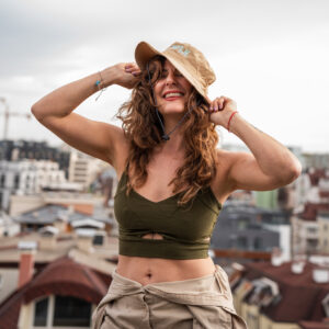 Bucket Hat MRYN Beige