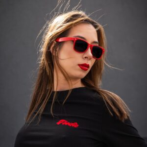 T-Shirt FOODIE Black & Red Plush