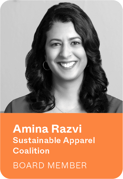 Amina Razvi - Sustainable Apparel Coalition - Board Member
